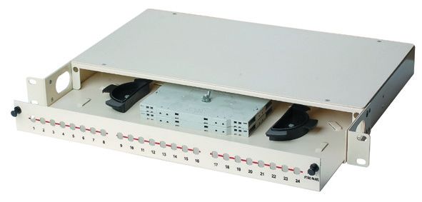 Flexible Size Fiber Optic Patch Panel Multimode / Single Mode Gratis monster YH1004