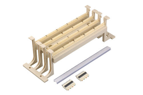 Telefoonbedrading Base 100 Pair 110 Termination Block Patch Panel voor netwerkcommunicatie YH7036