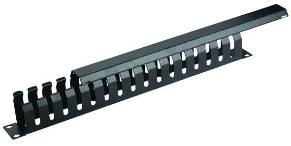 Hoogwaardig 1U Rack Mount Cable Management, Amp Cable Management met cover YH4040