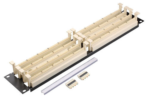 Professionele patch panel patch cord koudgewalste stalen plaat / legeringsmateriaal YH4016