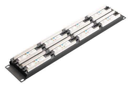 Professionele patch panel patch cord koudgewalste stalen plaat / legeringsmateriaal YH4016