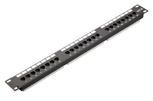 Cat5e Comité van het het Netwerk Horizontaal Flard van UTP Snel Ethernet 24 Type IDC van Tyco van de Haven1u 19inch AMPÈRE Type YH4009