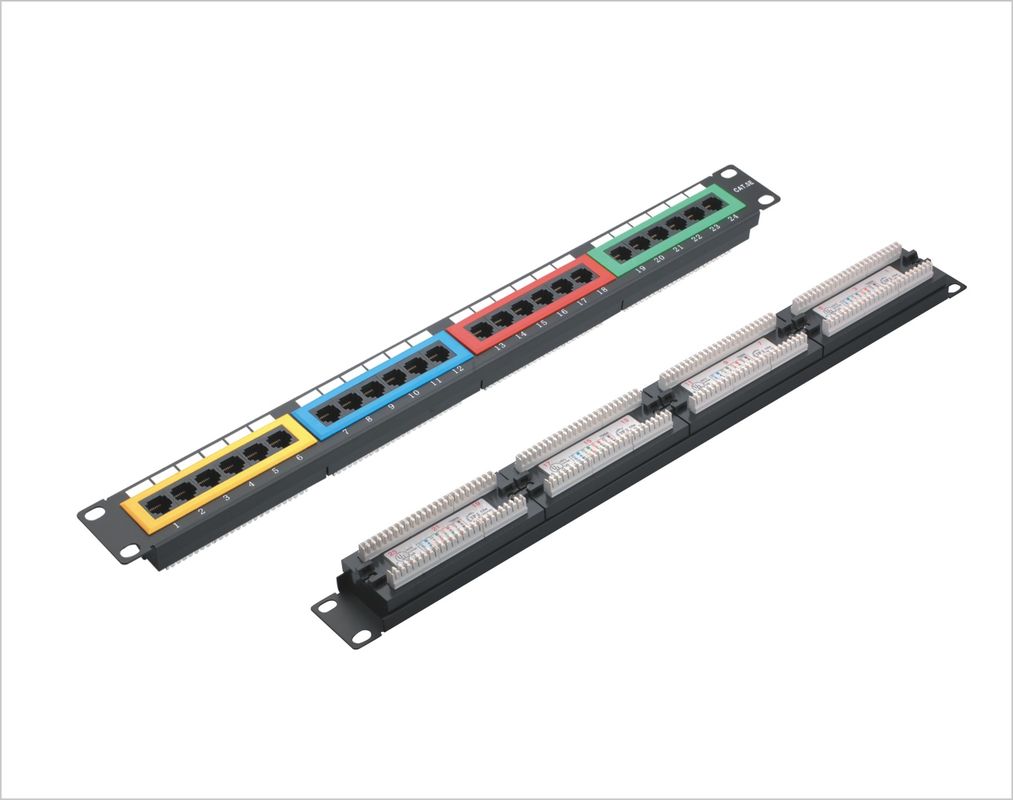 Multi-Color Rack Para Patch Panel Regenbestendig met flexibel ontwerp YH4011