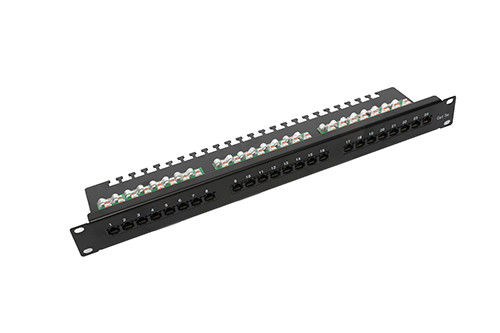 Gratis monsternummer Patch Panel Patch Cord Koudgewalste stalen plaat / legeringsmateriaal YH4001