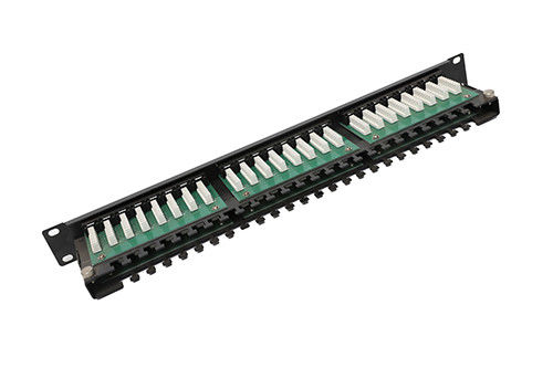 Gratis monsternummer Patch Panel Patch Cord Koudgewalste stalen plaat / legeringsmateriaal YH4001