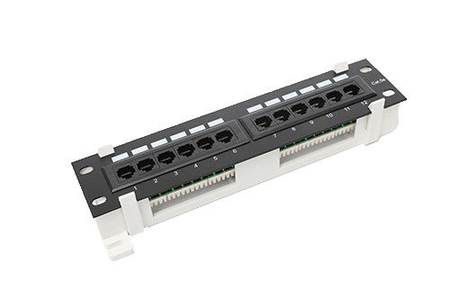 Lange levensduur Patch Panel Patch Cord Impact Resistance Fit Control Center YH4015