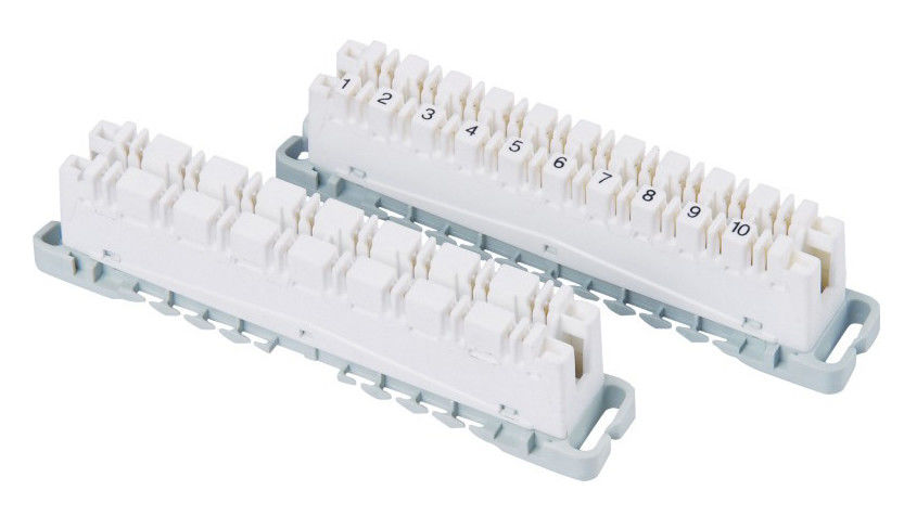 De hoge de Kroonmodule van de Bandstrook CAT5E de Rug/het Profiel van het 10 Paar Eindblok zet YH6468506100 op